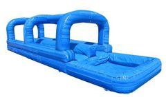 Inflatable double lane slip and slide(Blue) Inflatable double lane slip and slide(Blue)