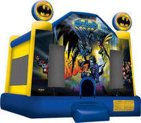 A Batman inflatable bounce house A Batman inflatable bounce house