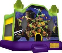 A Ninja turtles inflatable bounce house A Ninja turtles inflatable bounce house
