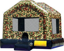 A Camo bounce house A Camo bounce house