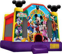 A Mickey Mouse Club Inflatable bounce house A Mickey Mouse Club Inflatable bounce house
