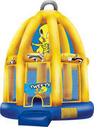 A Tweety bird bounce house A Tweety bird bounce house